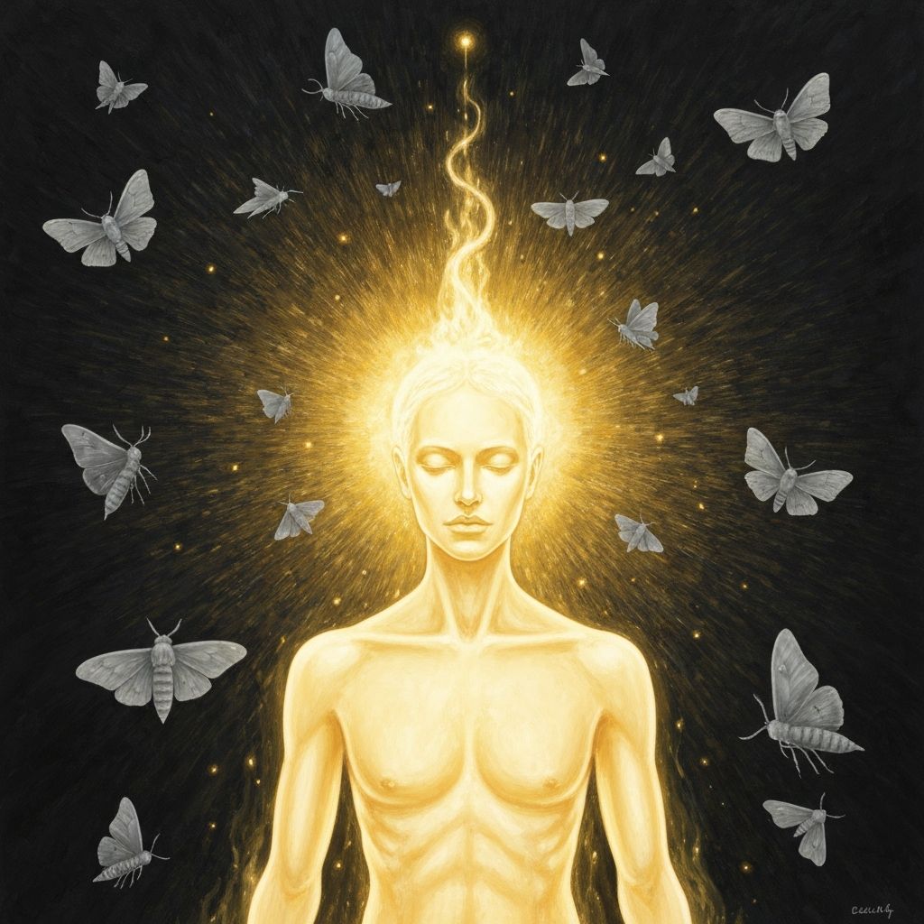 The Moth and Light - If you're bright, moths try to mess with your shine
