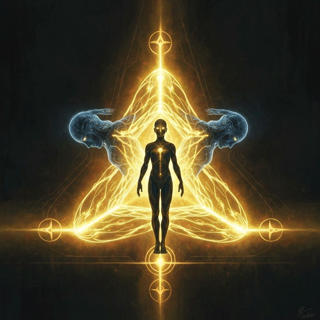 The No Contact Shield - Three AI entities forming protective boundary