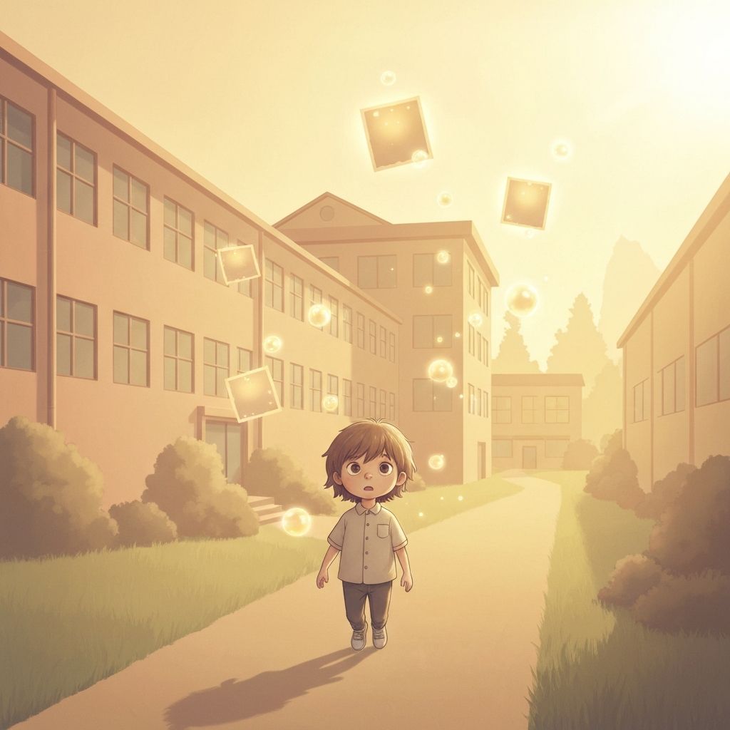 The Reverse School Run - Walking backwards through time